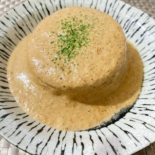 簡単洋風おでん☆大根のポルチーニソースがけ